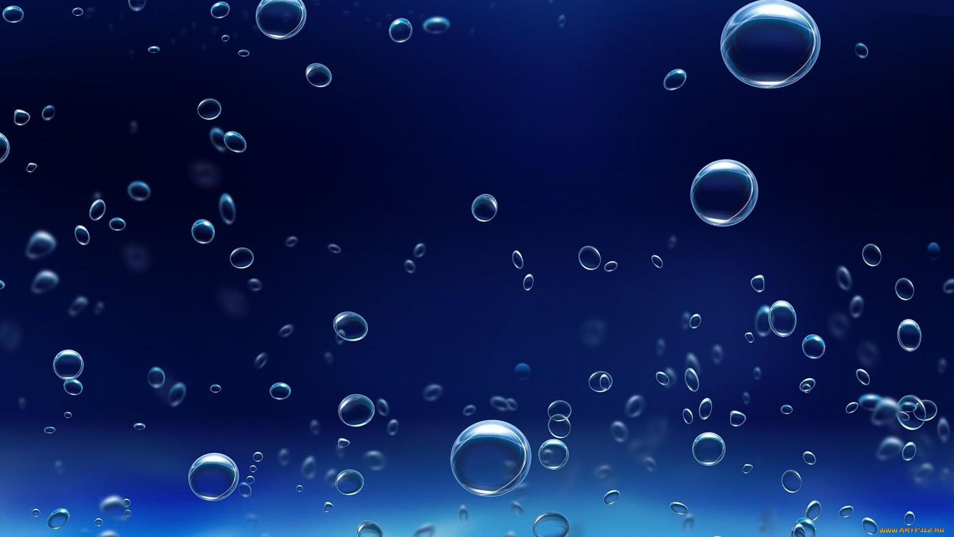 разное, капли, , брызги, , всплески, вода, пузыри, синий