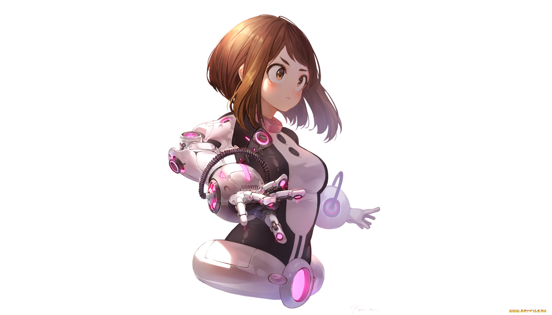 аниме, boku, no, hero, academia, девушка