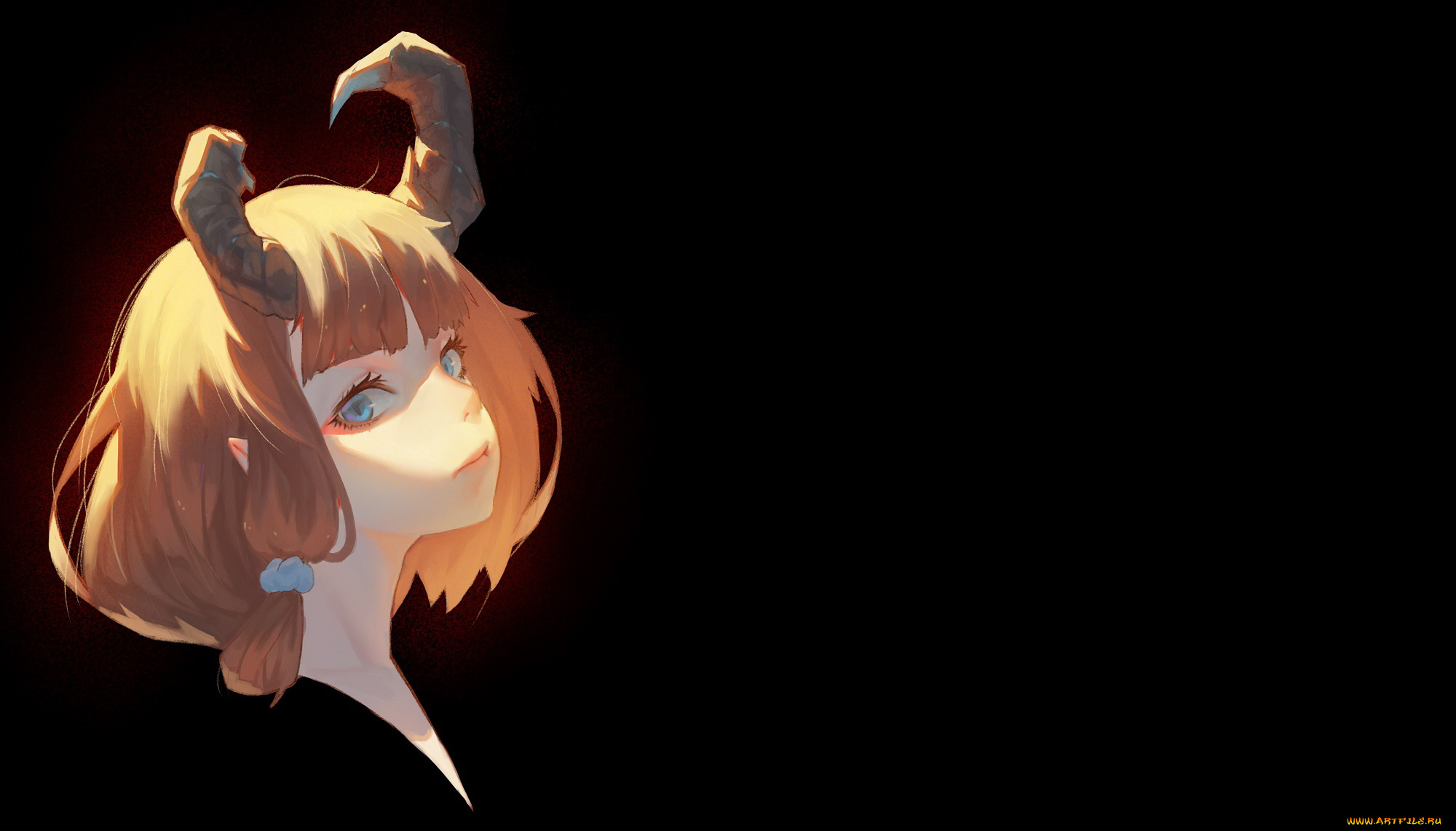 аниме, ангелы, , демоны, девушка