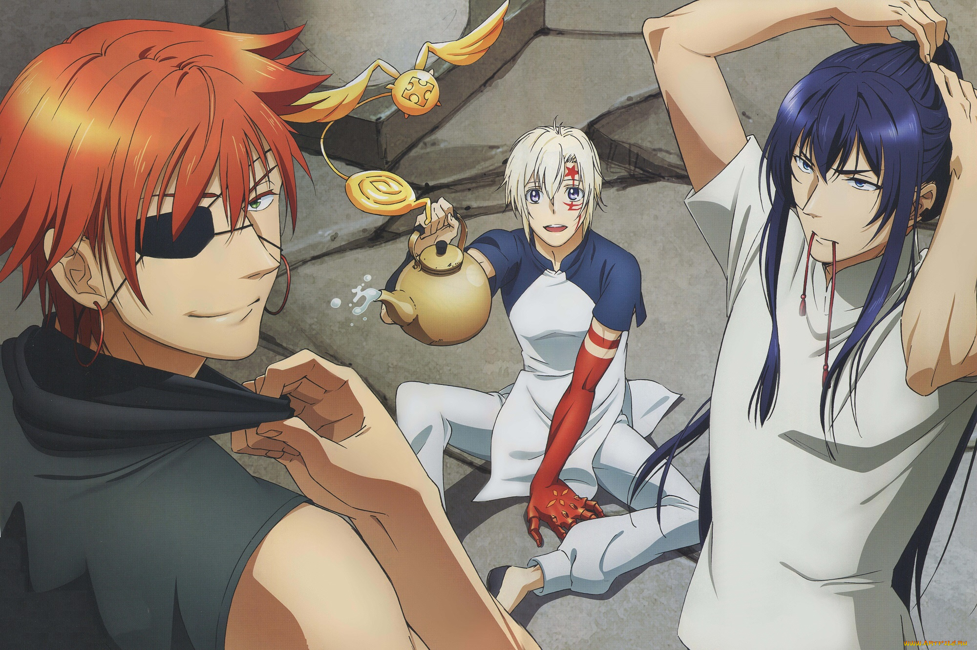 аниме, , gray-man, парни