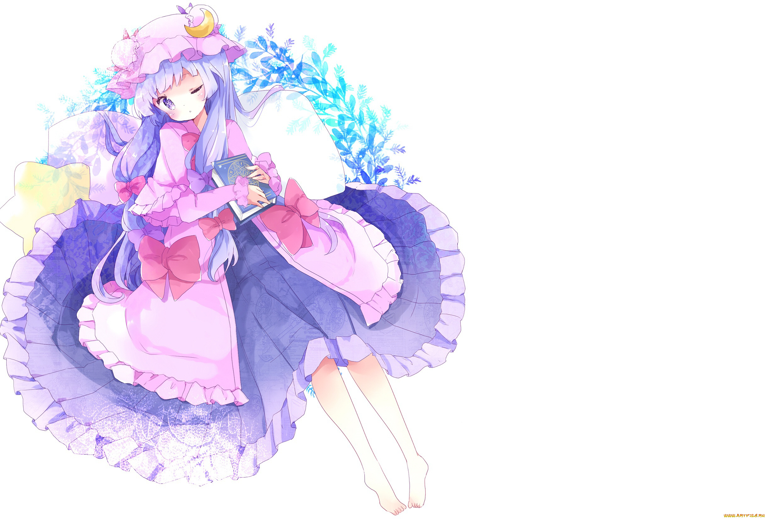 аниме, touhou, девочка