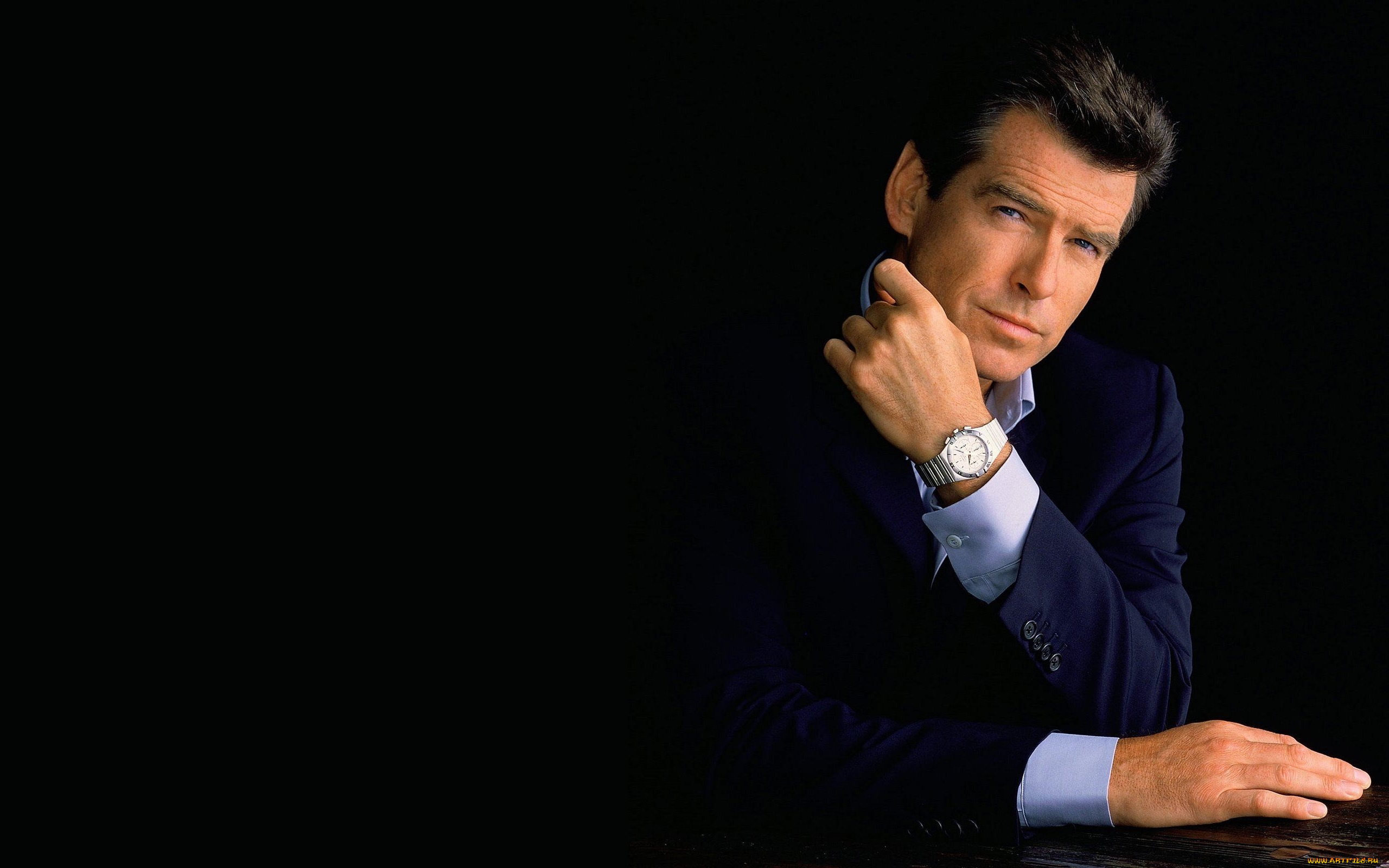 мужчины, pierce, brosnan, часы