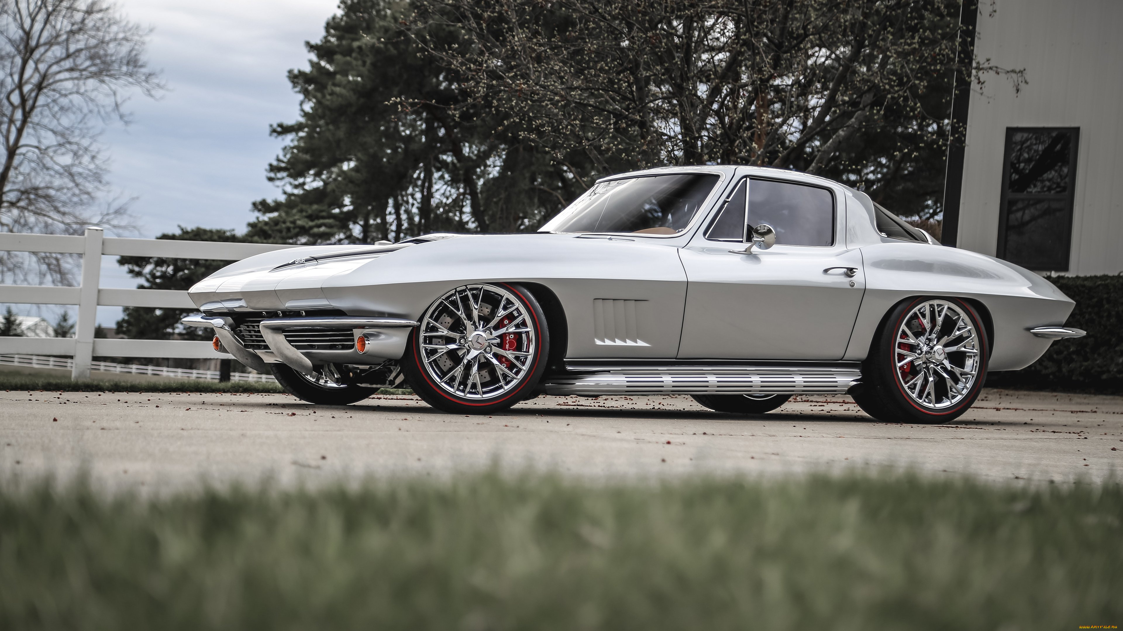 автомобили, corvette, chevrolet, stingray