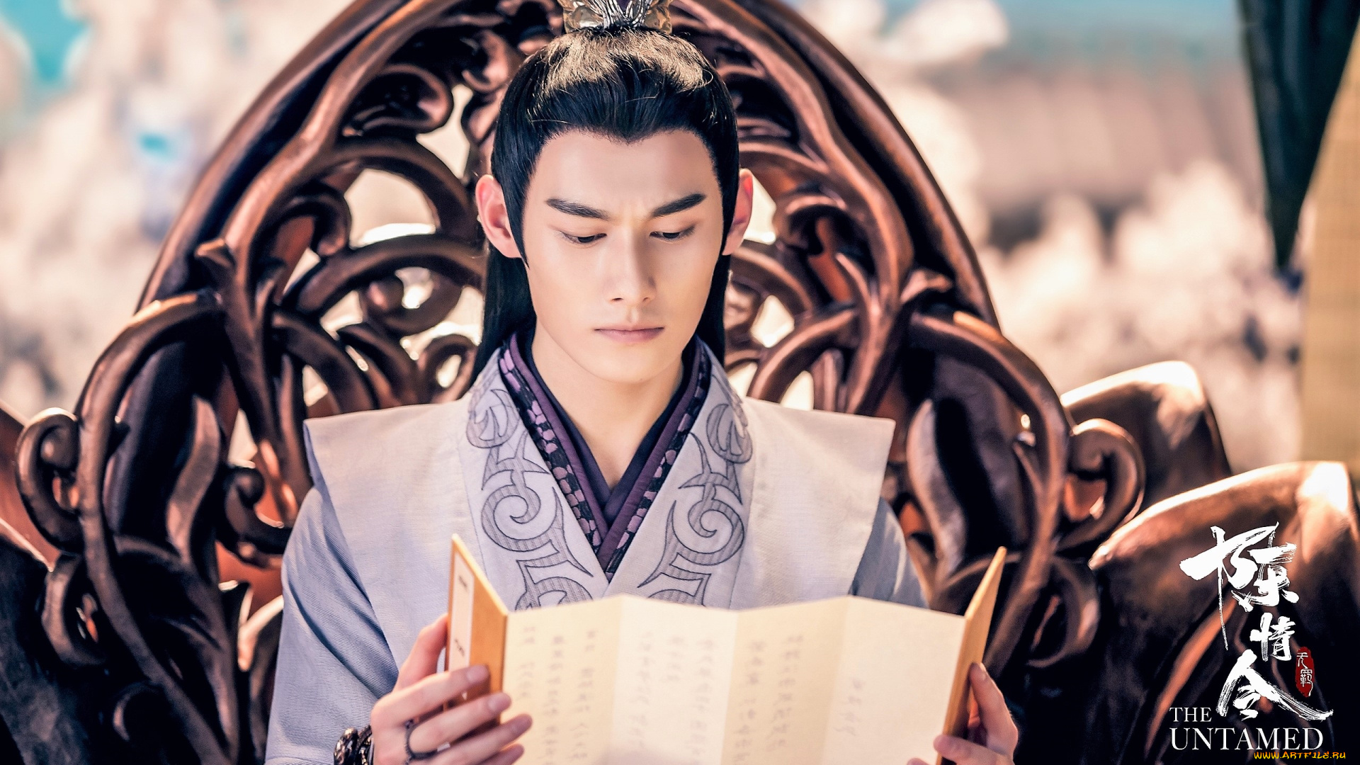 кино, фильмы, the, untamed, цзян, чэн, трон, свиток