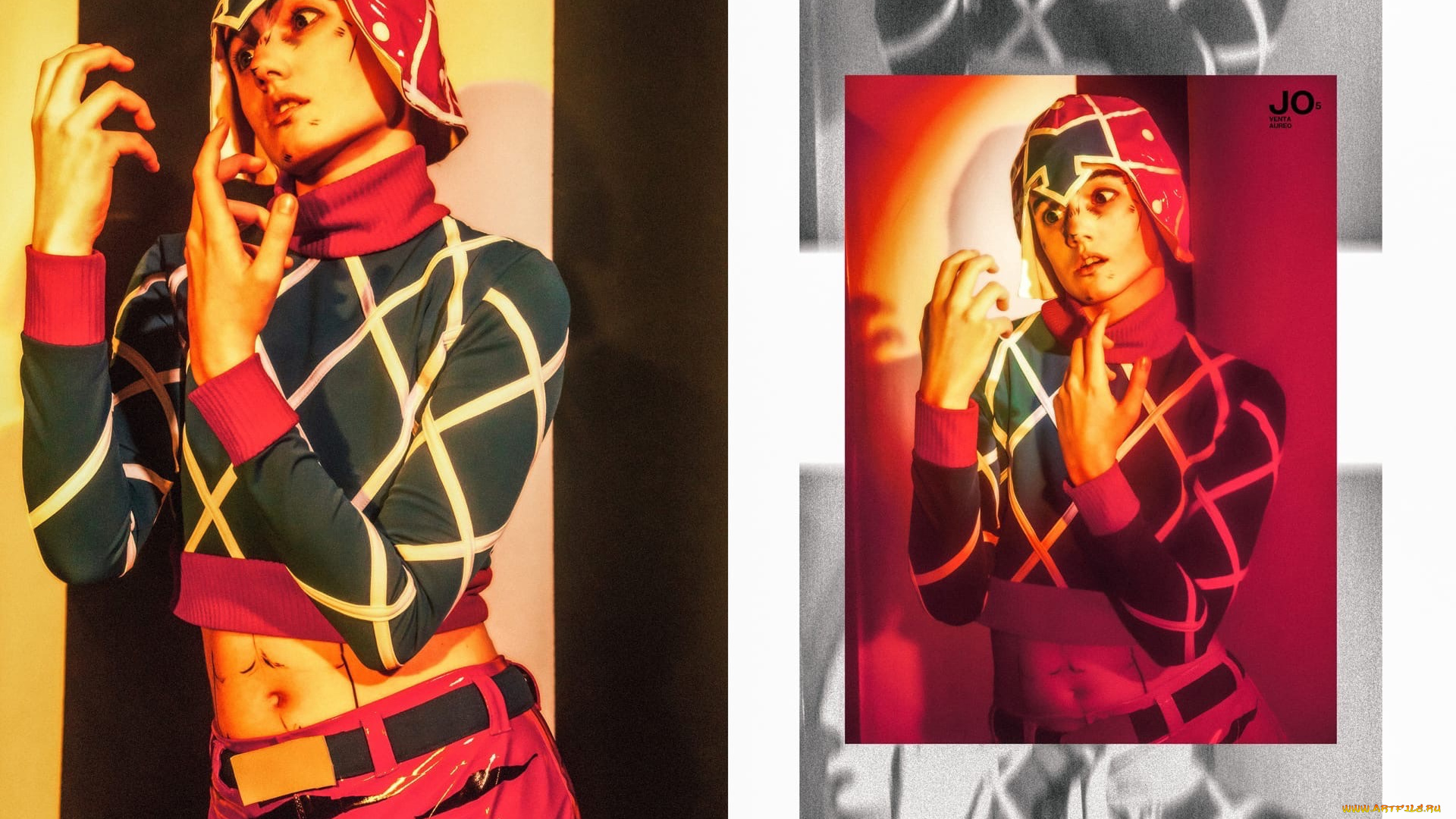 девушки, -, креатив, , косплей, костюм, образ