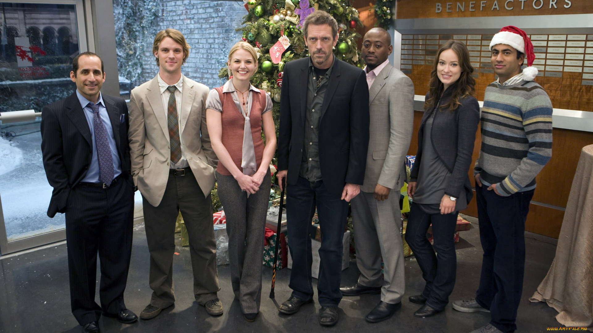 кино, фильмы, house, m, команда, хаус, ёлка