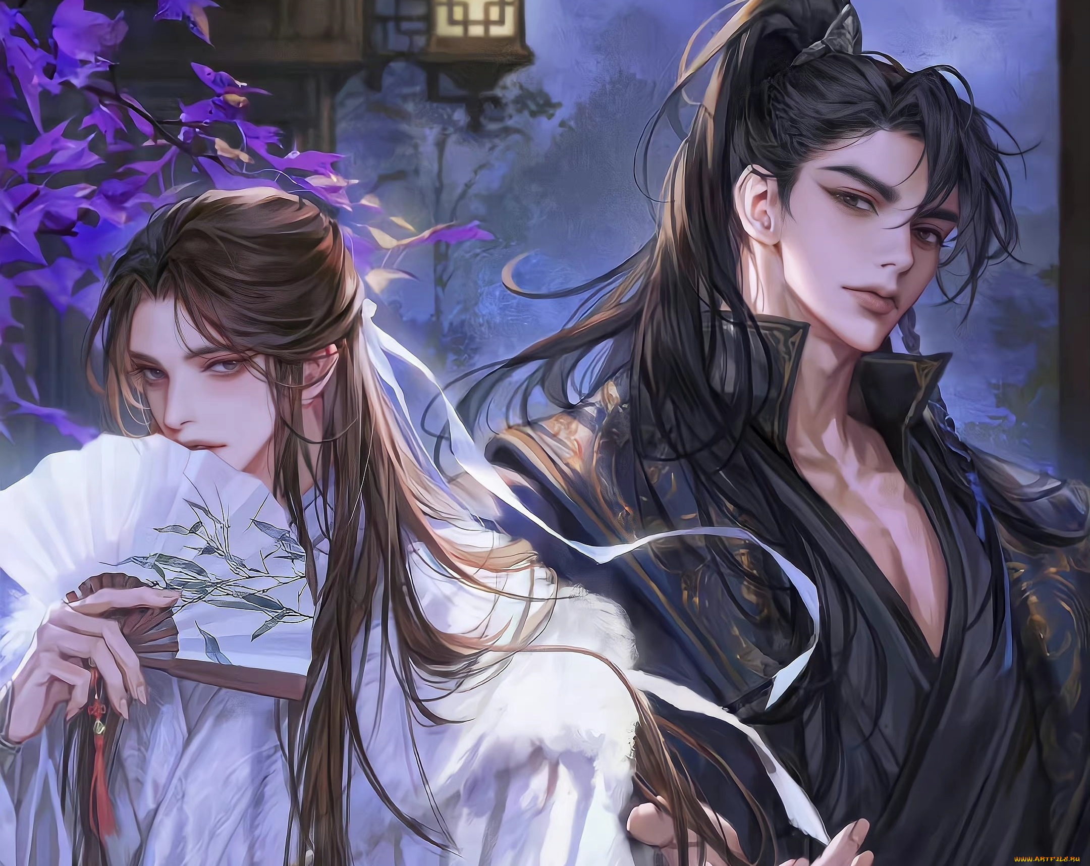 аниме, the, husky, and, his, white, cat, shizun, хаски, и, его, учитель, белый, кот