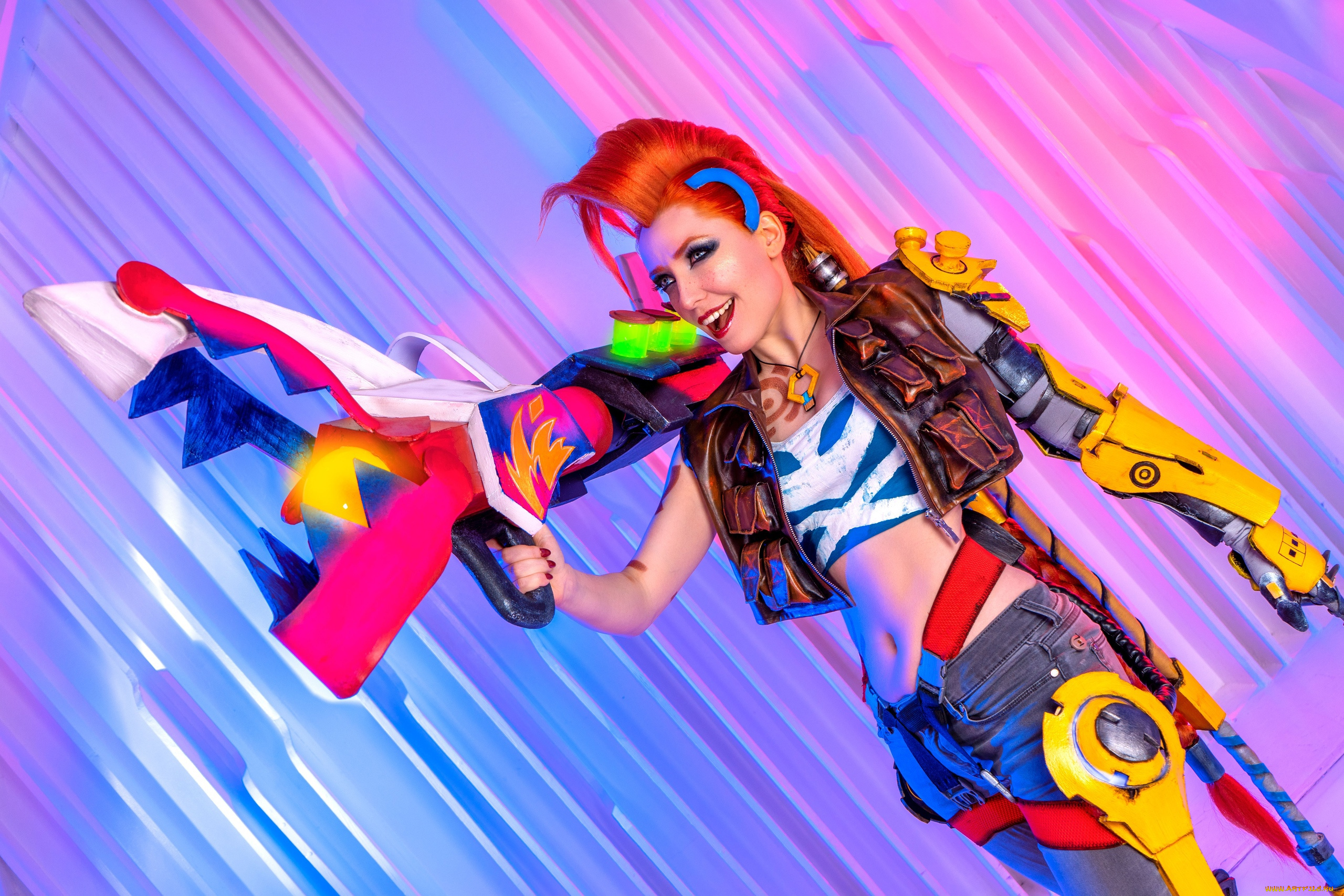 девушки, дарья, флора, костюм, образ, оружие