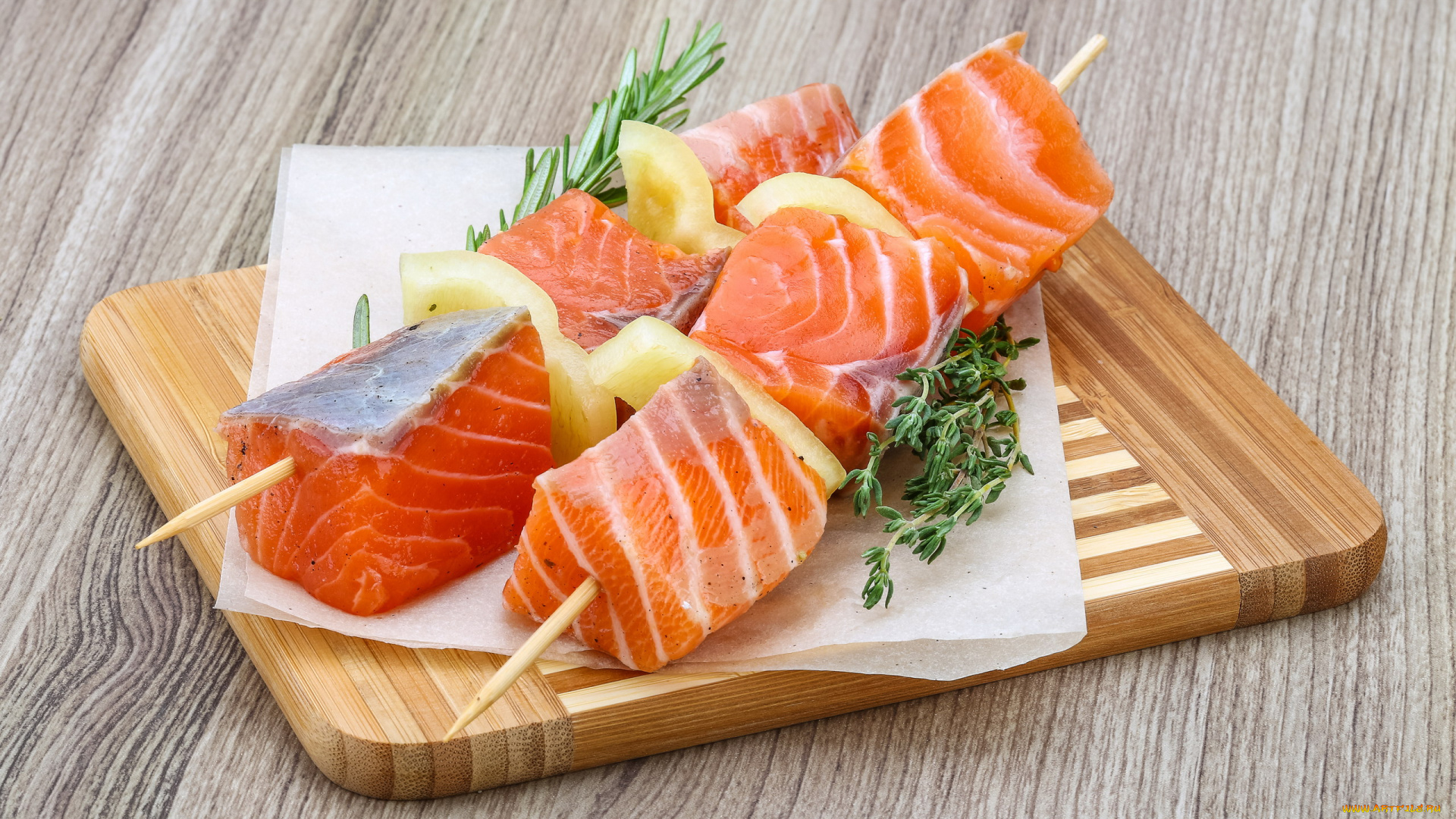 еда, рыба, , морепродукты, , суши, , роллы, форель, розмарин, перец