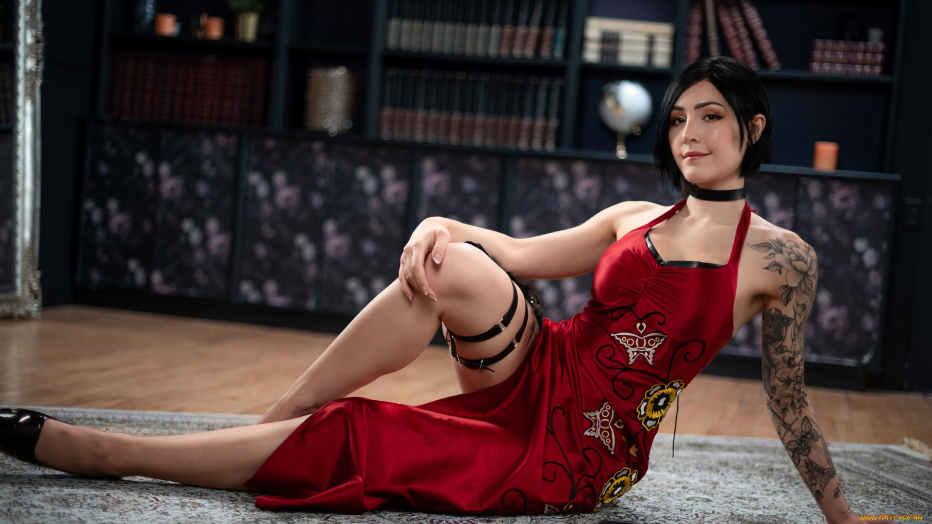 cosplay, девушки, -, креатив, , косплей, девушка, женщина, брюнетка, темноволосая, сексуальная, модель, звезда, позирует, разная, обувь, верхняя, стильная, одежда, нижнее, эротическое, бельё, трусы, лифчик, колготки, чулки, аксессуары, макияж, и, множество, элементов, на, фотографии