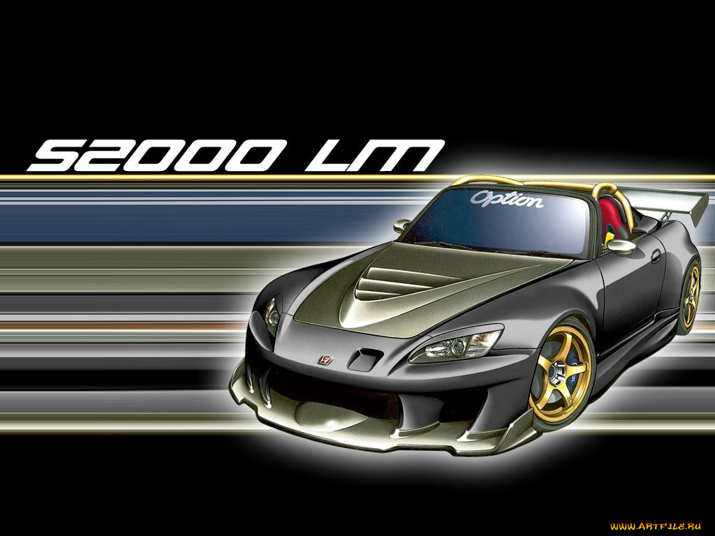 s2000, автомобили, 3д