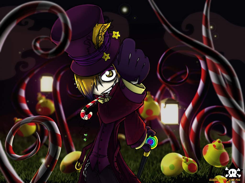 gothic, girlz, 03, рисованные, люди