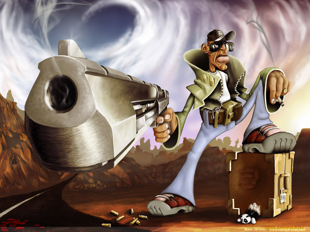 рисованные, люди