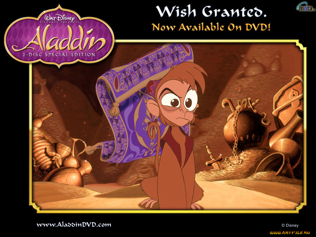 мультфильмы, aladdin
