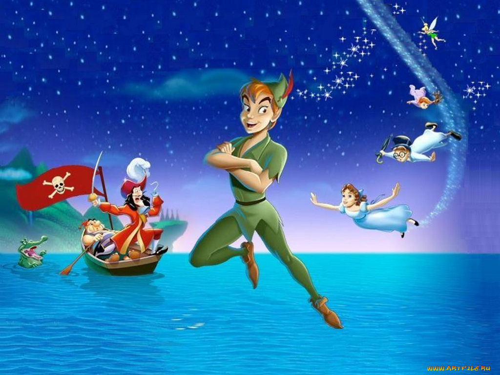 мультфильмы, peter, pan