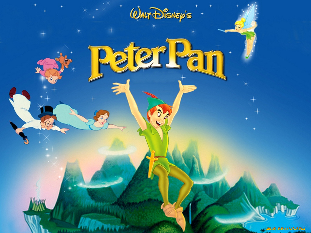 мультфильмы, peter, pan