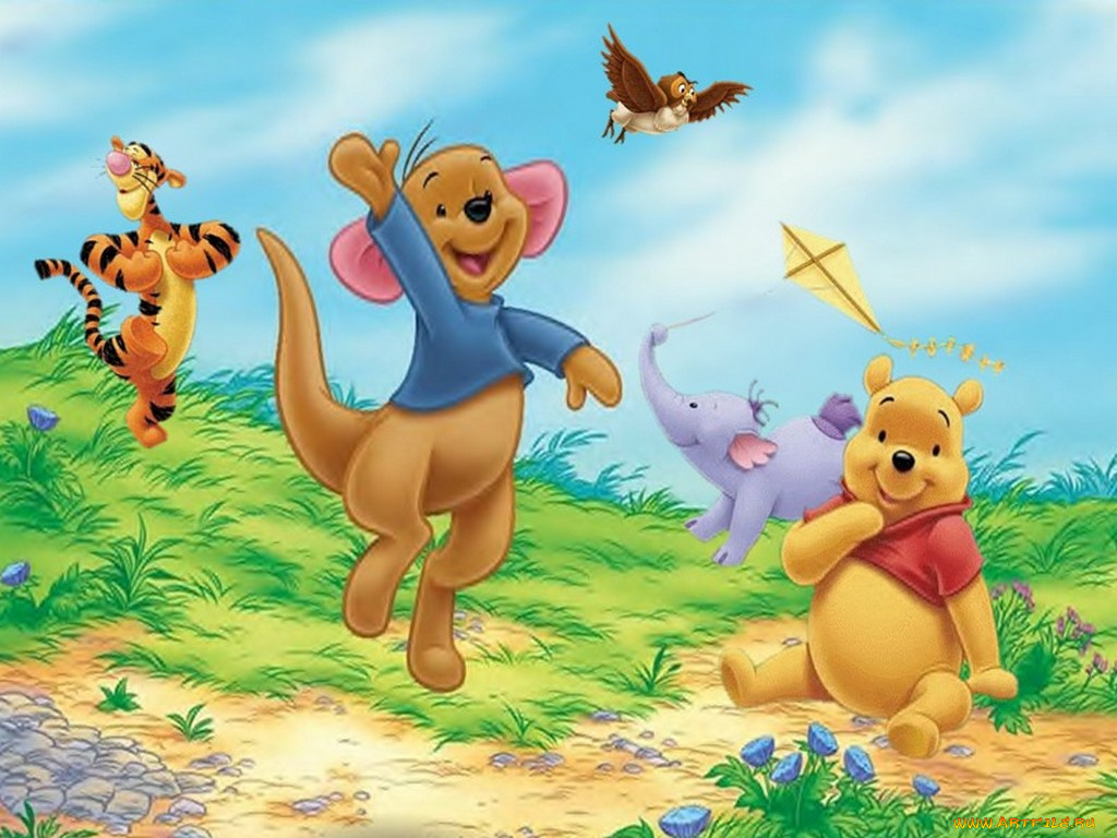 мультфильмы, winnie, the, pooh