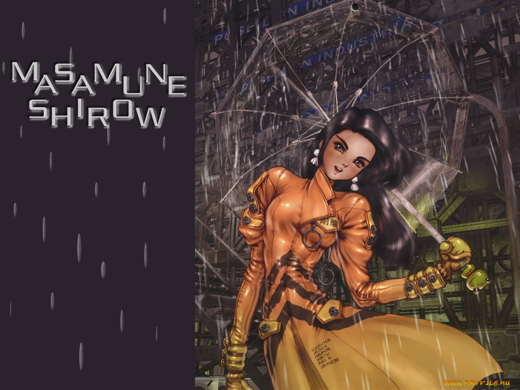 аниме, masamune, shirow, artbook