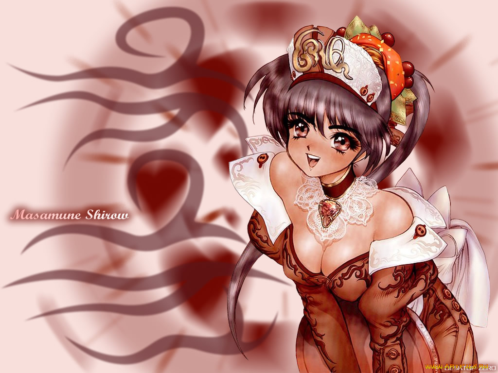 аниме, masamune, shirow, artbook