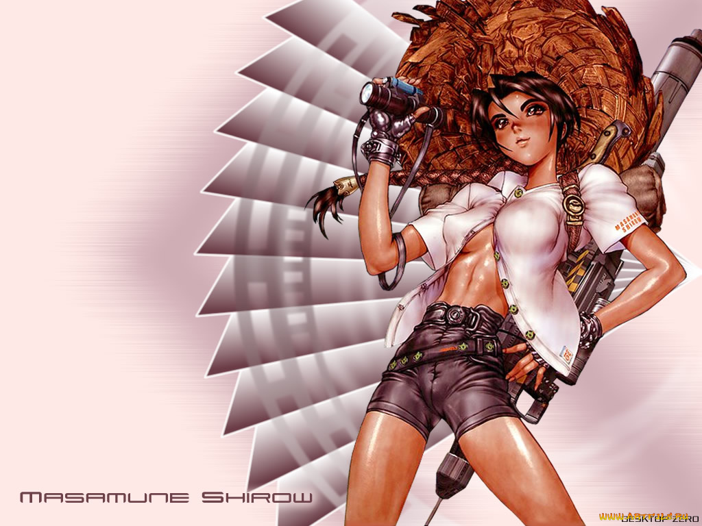 аниме, masamune, shirow, artbook
