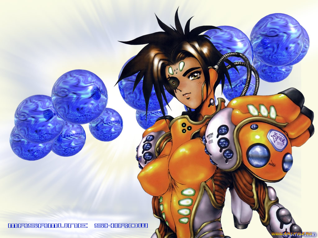 аниме, masamune, shirow, artbook