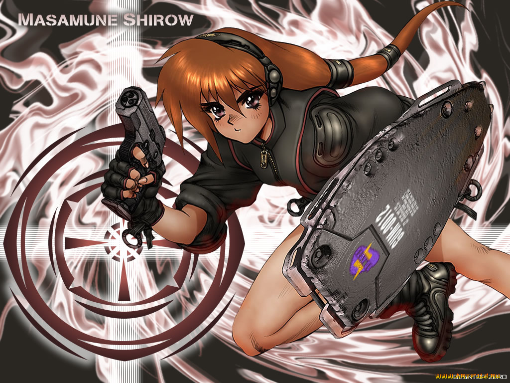 аниме, masamune, shirow, artbook
