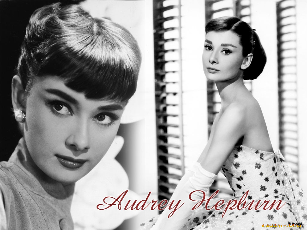 Audrey, Hepburn, девушки