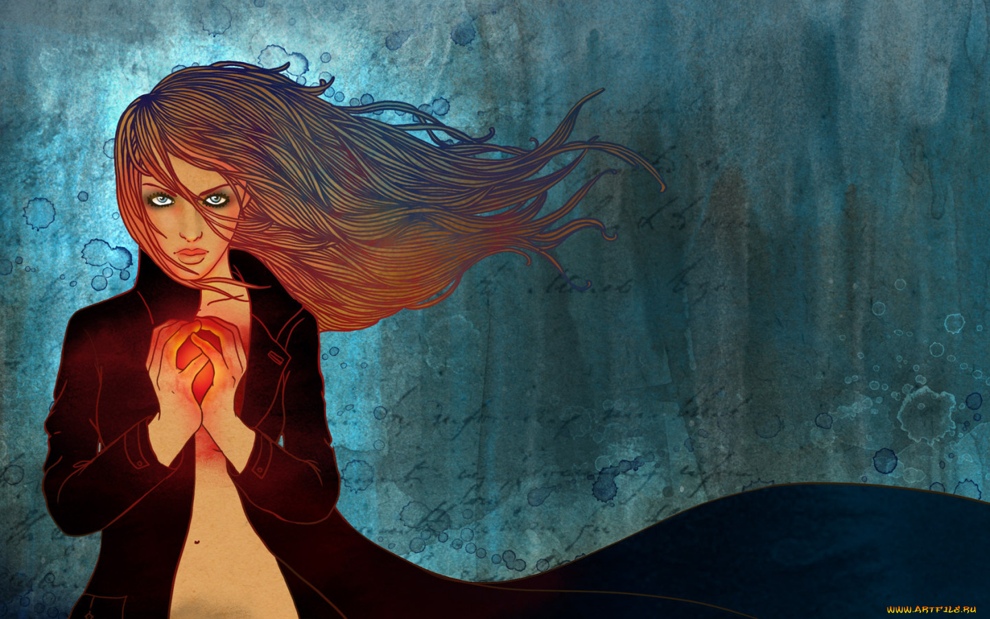 рисованные, люди