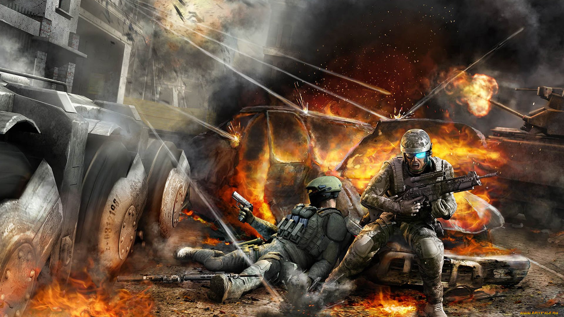 tom, clancy`s, ghost, recon, advanced, warfighter, видео, игры