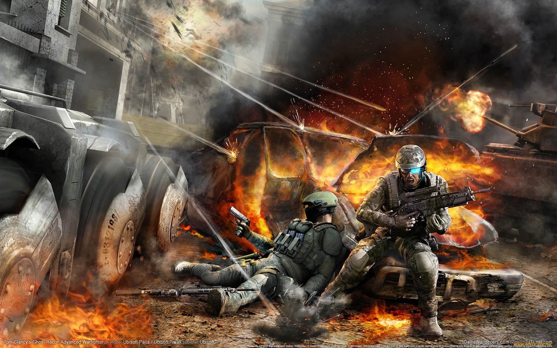 tom, clancy`s, ghost, recon, advanced, warfighter, видео, игры