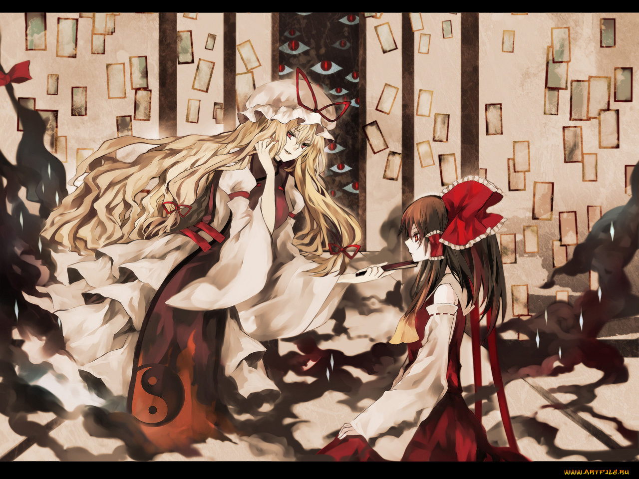 аниме, touhou