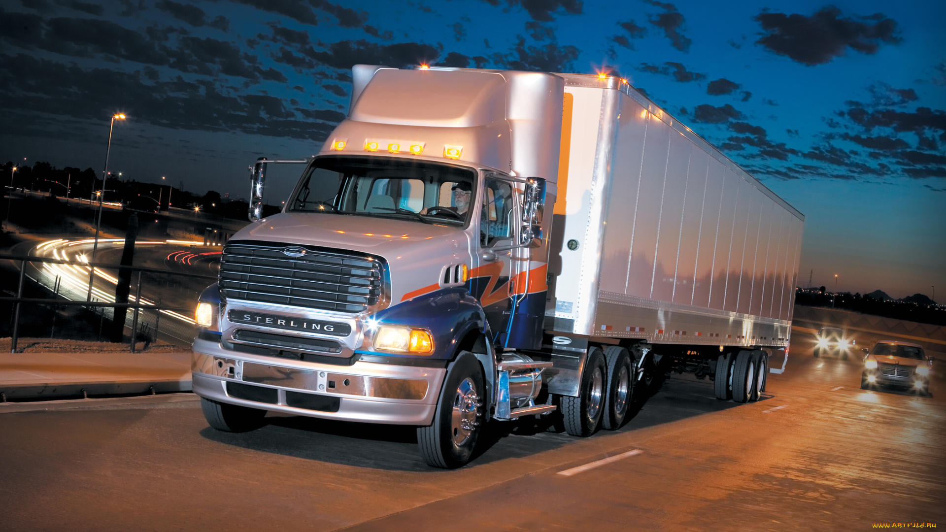 sterling, автомобили, грузовик, прицеп