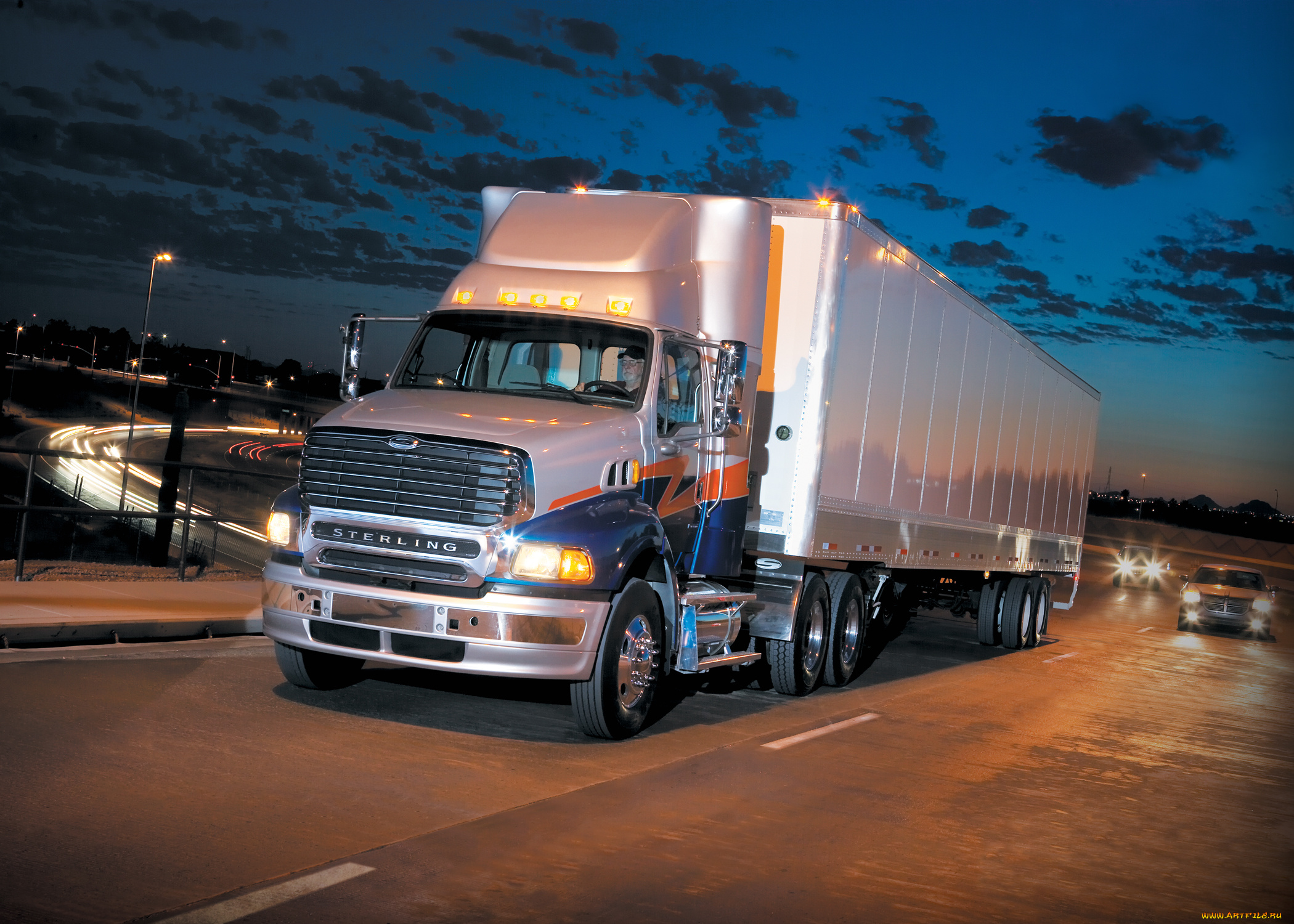 sterling, автомобили, грузовик, прицеп