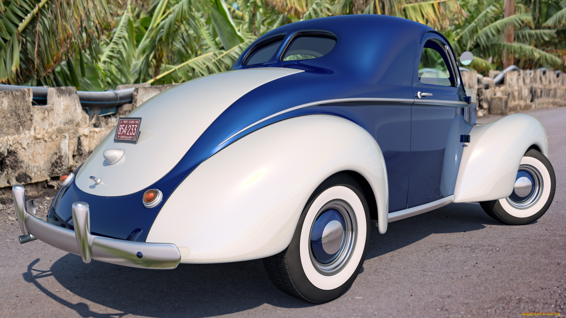 автомобили, 3д, willys, 1940