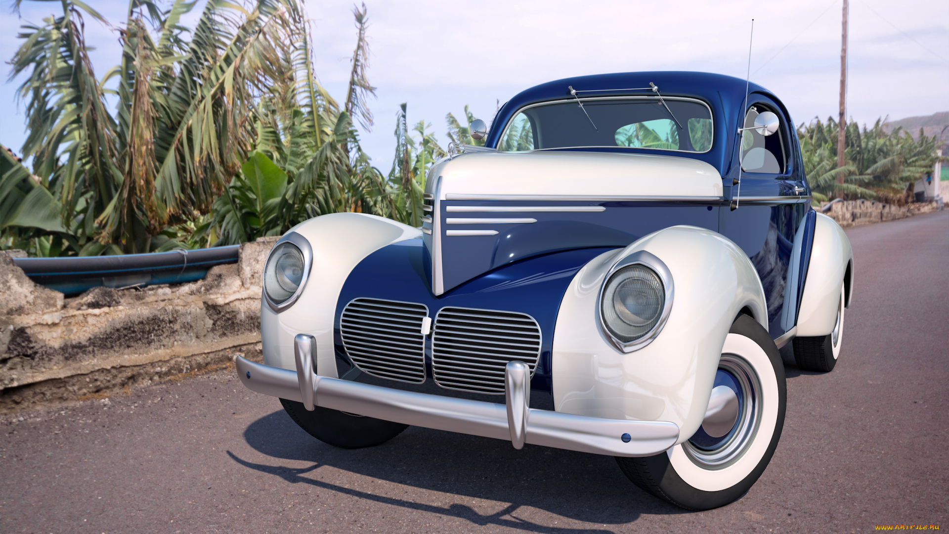 автомобили, 3д, willys, 1940