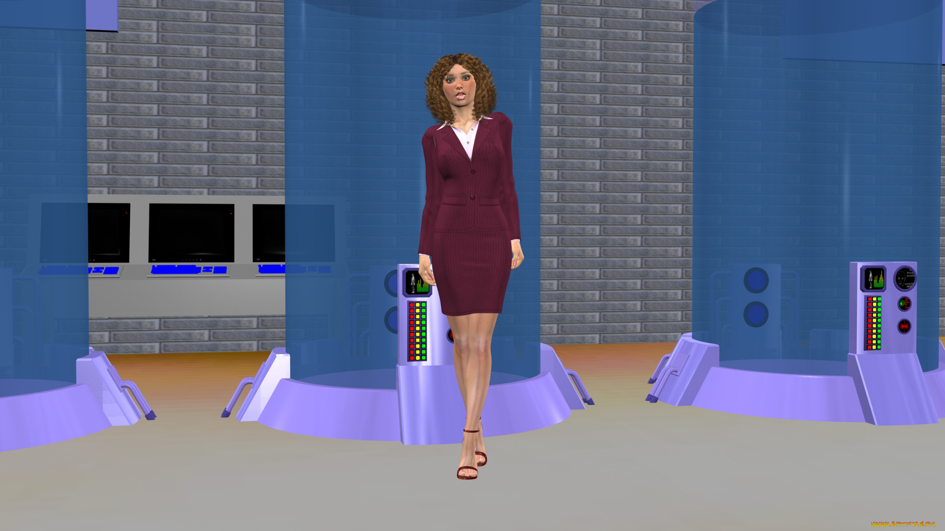 3д, графика, люди, , people, девушка, взгляд