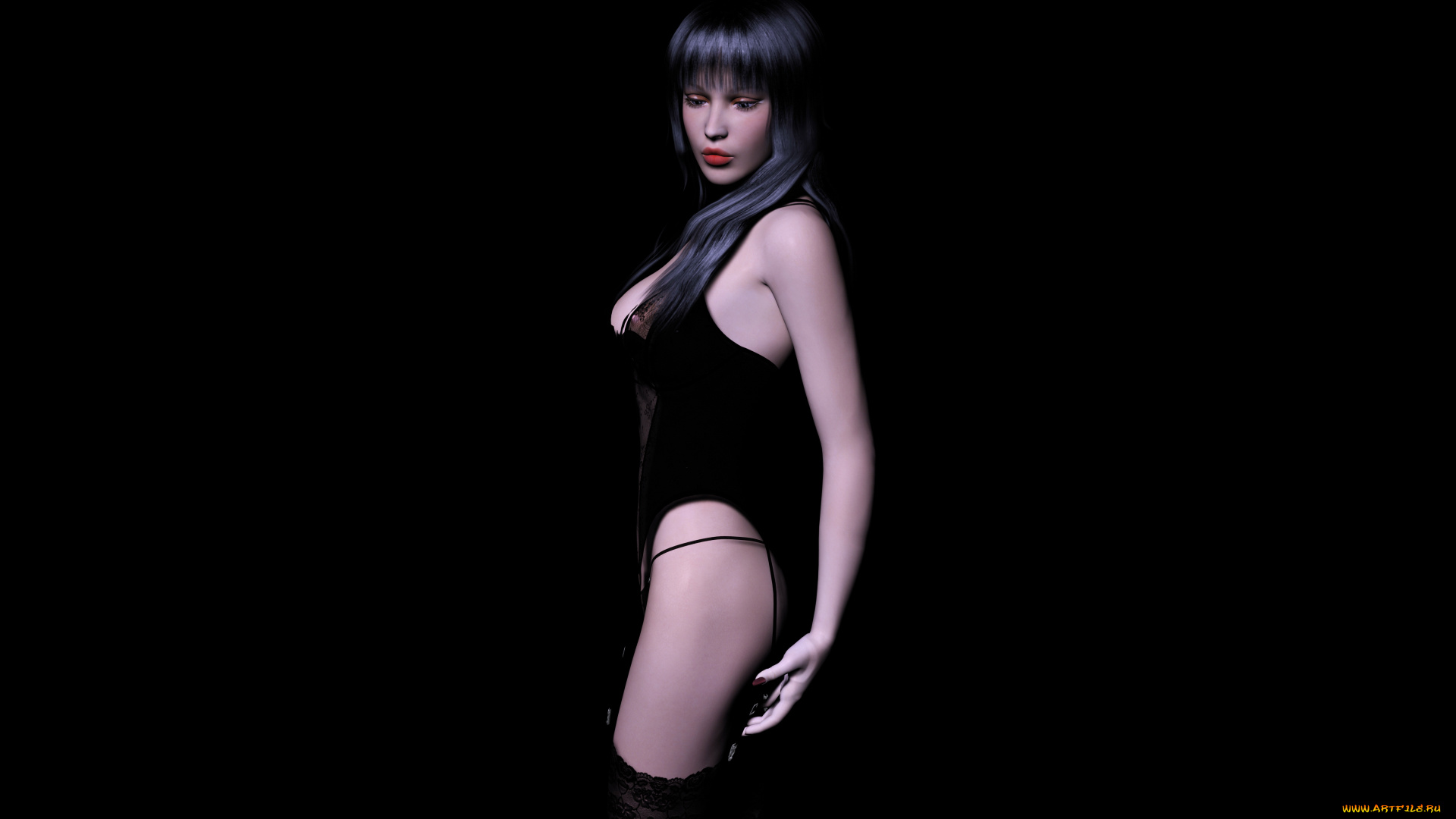 3д, графика, люди, , people, фон, взгляд, девушка