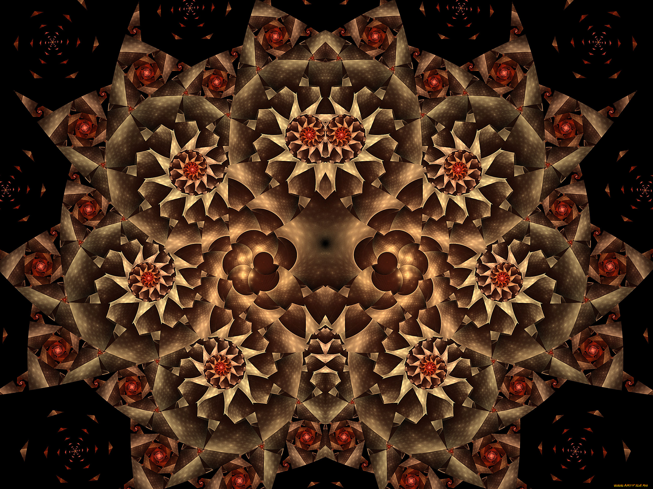 3д, графика, фракталы, , fractal, цвета, фон, узор