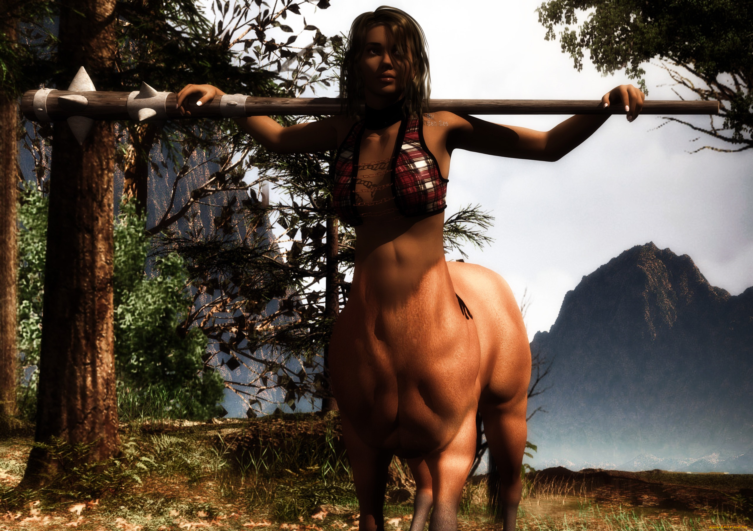 3д, графика, существа, , creatures, взгляд