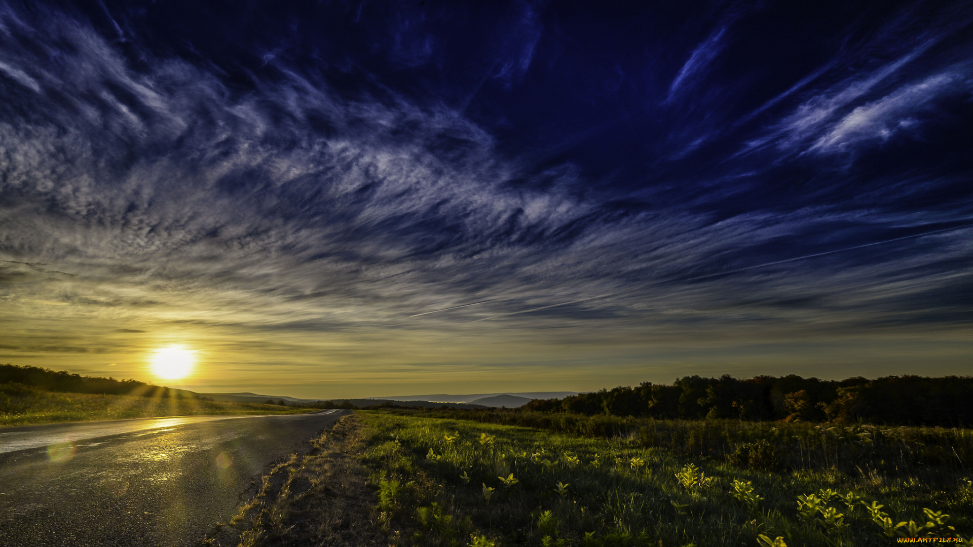 природа, восходы, закаты, рассвет