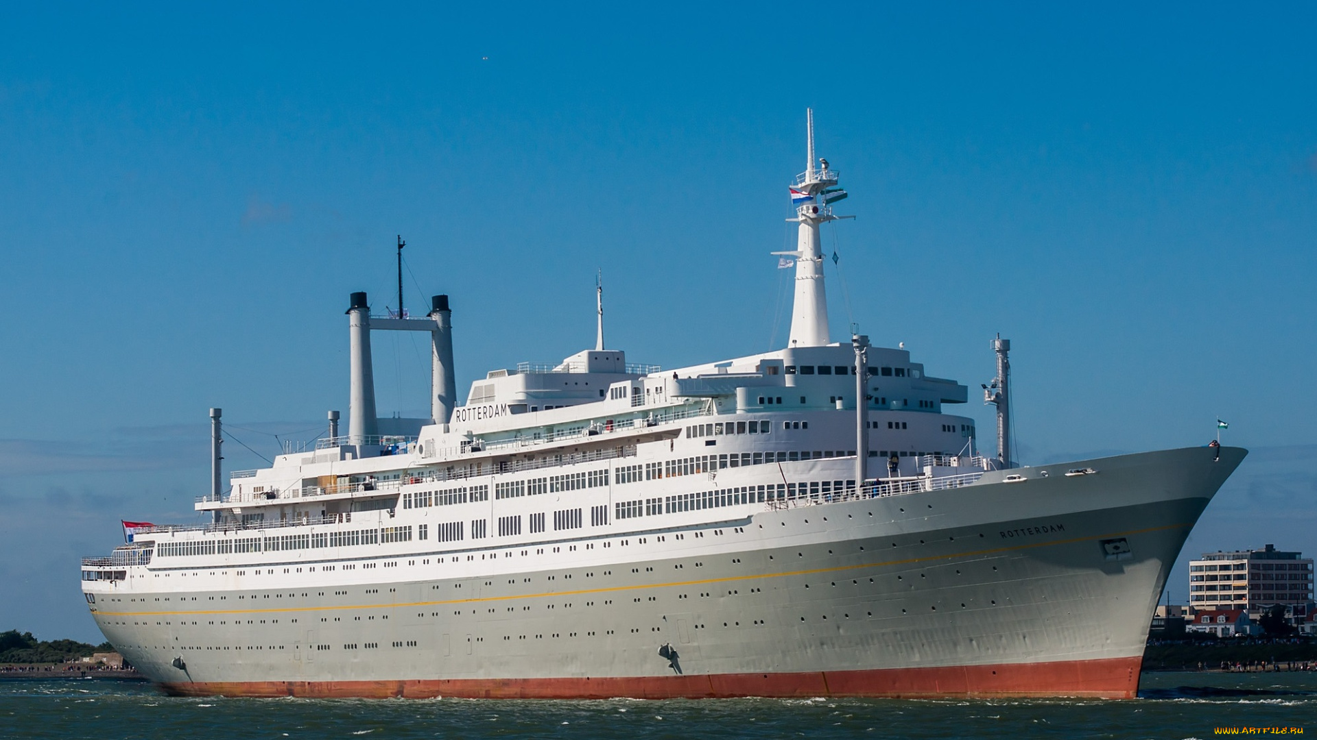ss, rotterdam, корабли, лайнеры, круизный, лайнер