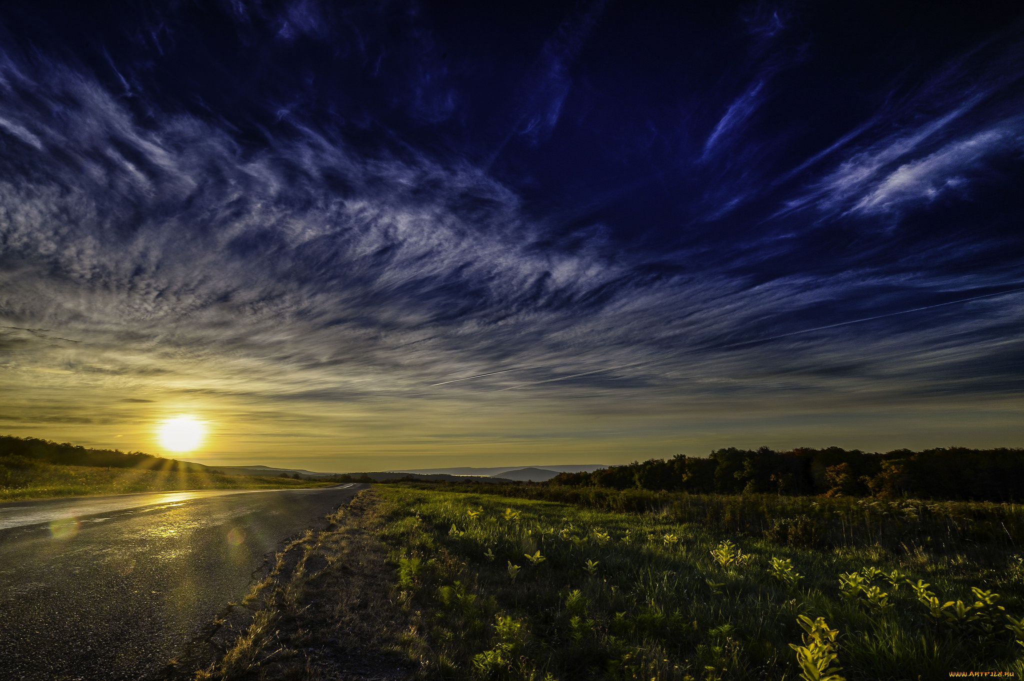 природа, восходы, закаты, рассвет