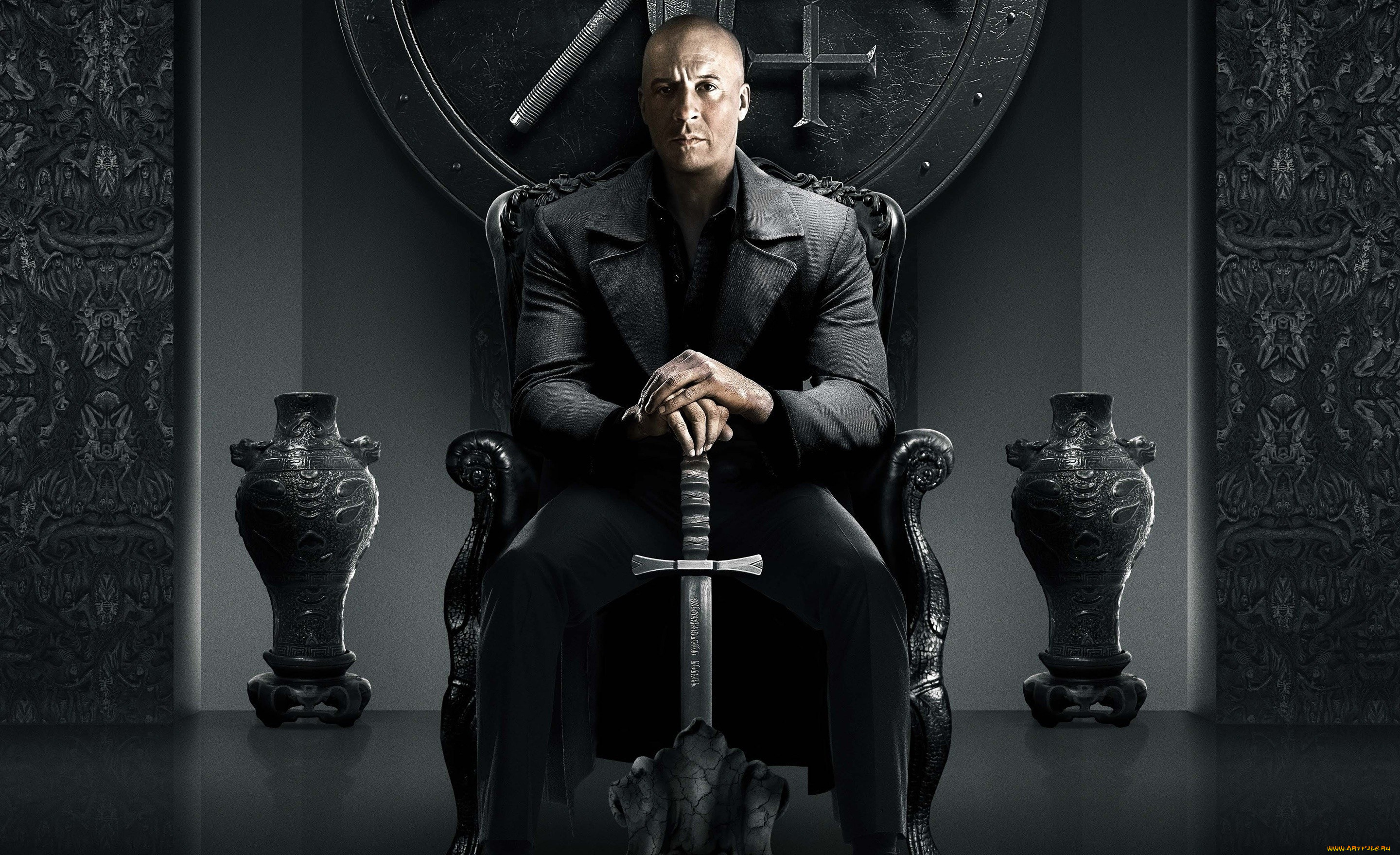кино, фильмы, the, last, witch, hunter, kaulder, vin, diesel, вин, дизель, man, the, last, witch, hunter
