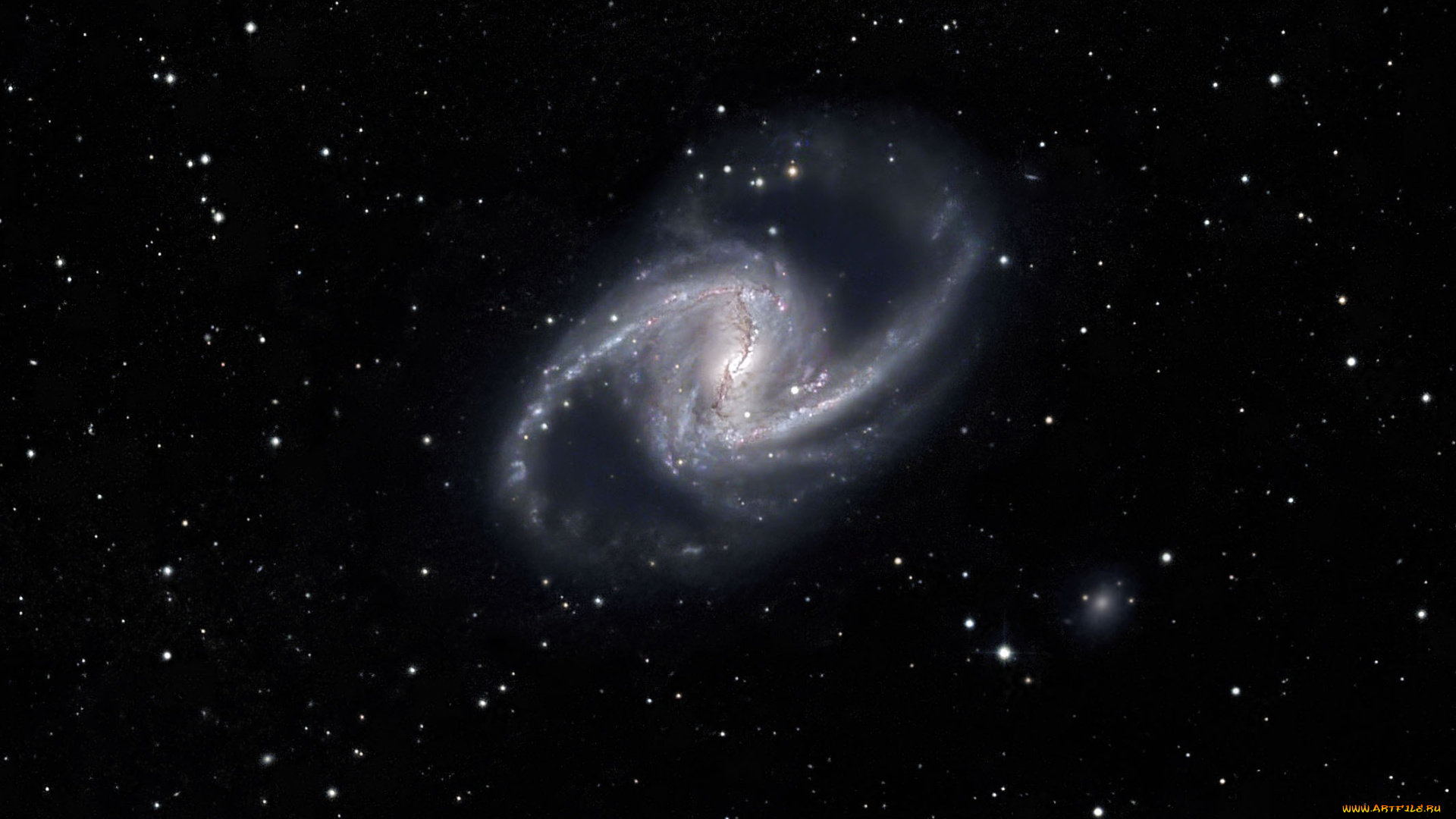 космос, галактики, туманности, звезды, spiral, galaxy, спиральная, галактика