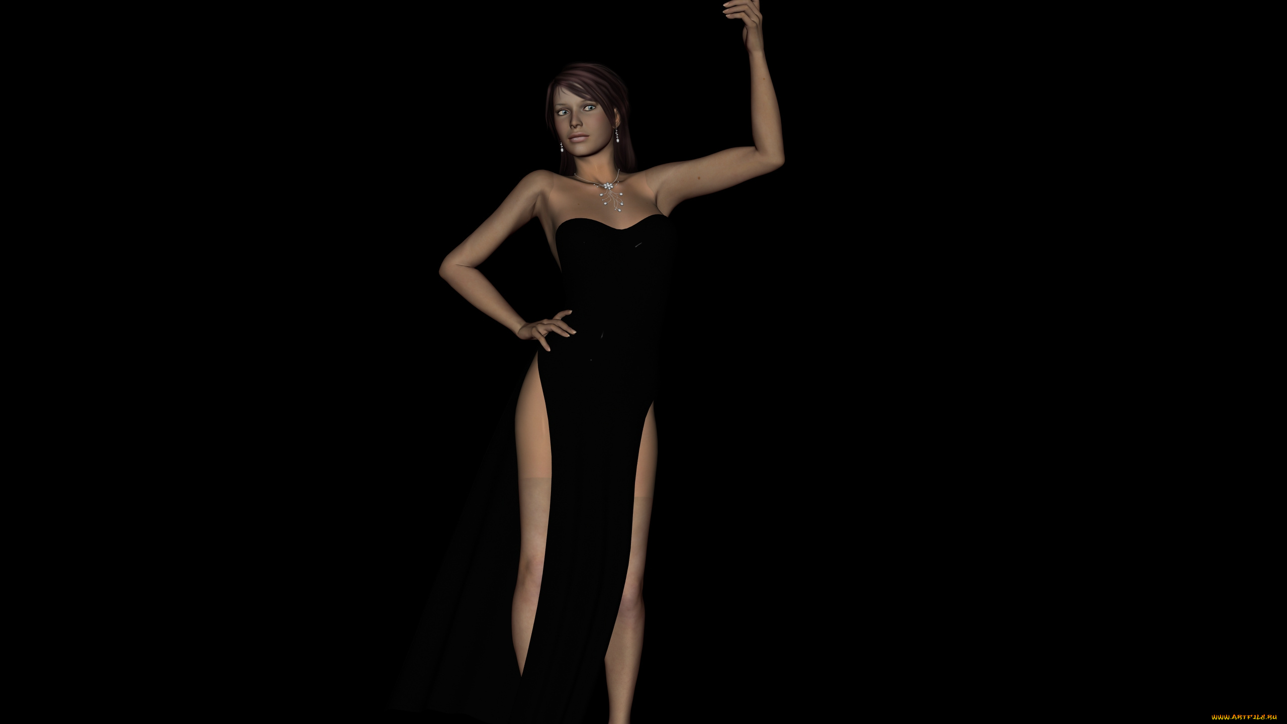 3д, графика, люди, , people, фон, взгляд, девушка