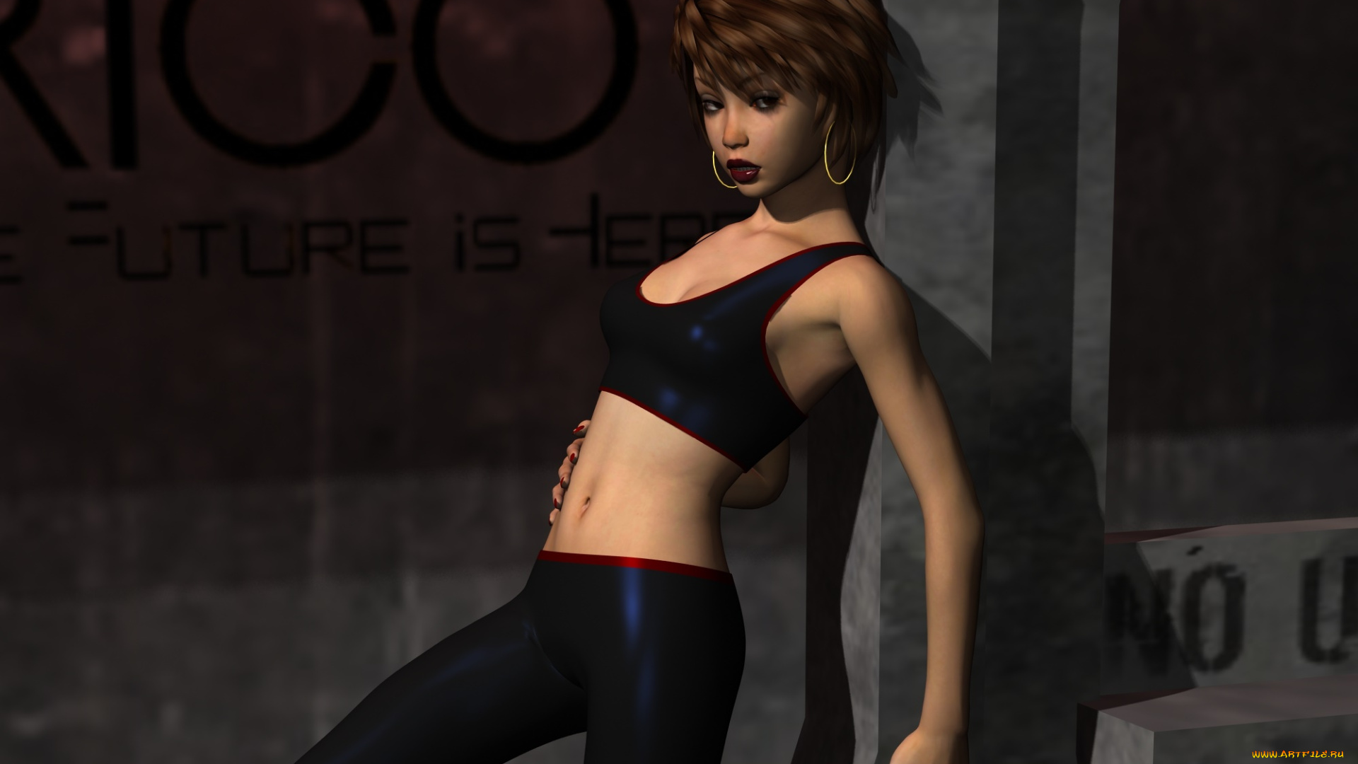 3д, графика, люди, , people, девушка, фон, взгляд