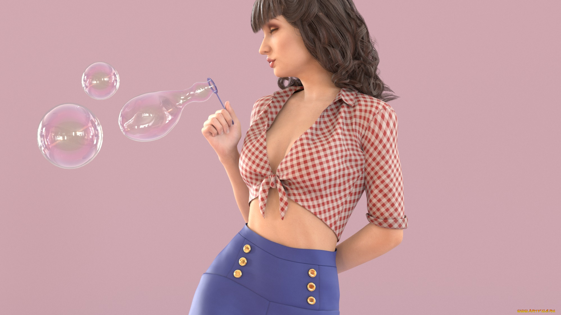 3д, графика, люди, , people, фон, взгляд, девушка