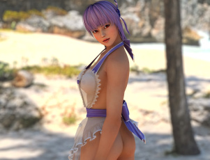 обоя 3д графика, люди , people, фон, взгляд, девушка