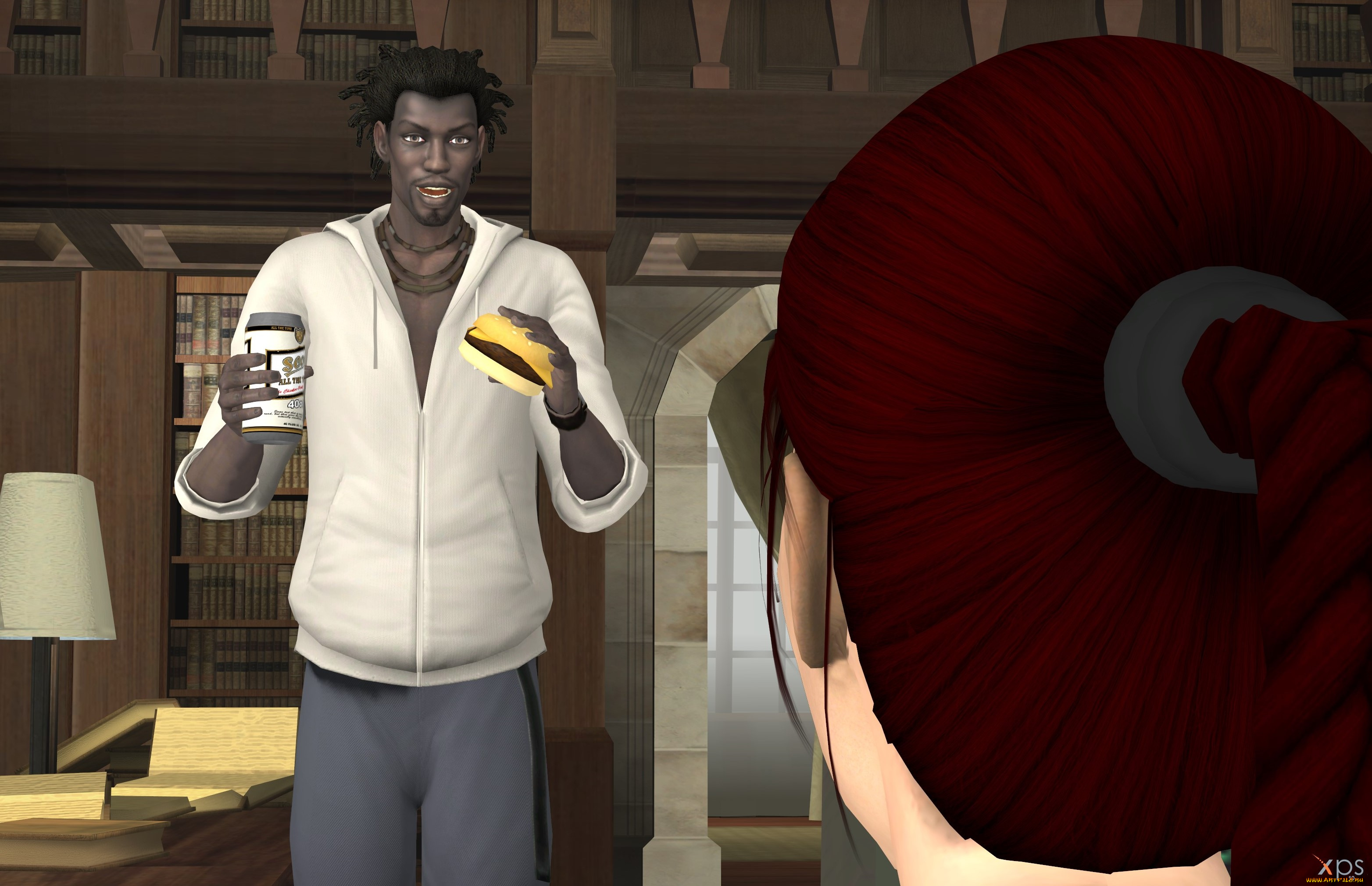 3д, графика, люди, , people, парень, фон, девушка, взгляд