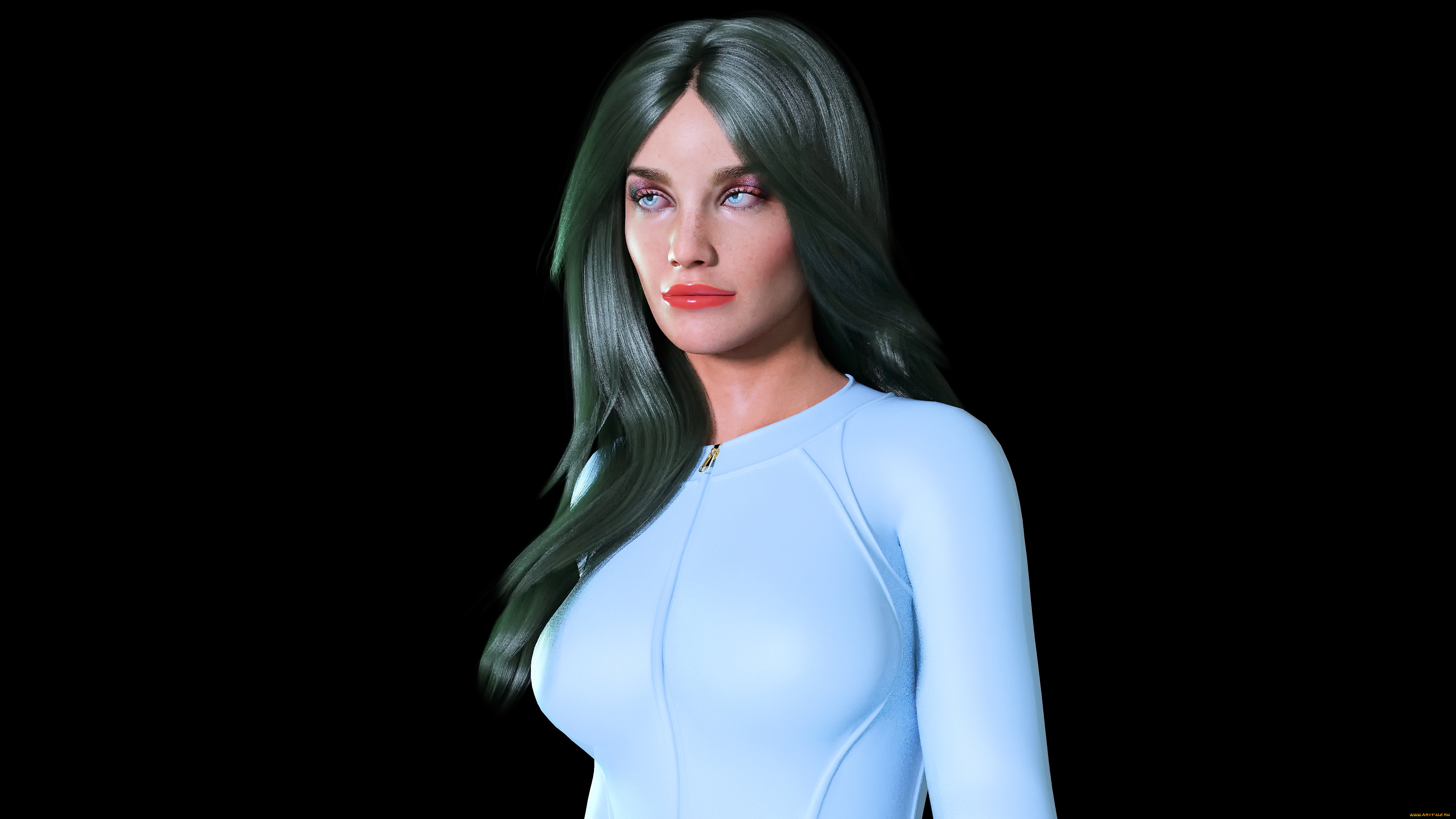 3д, графика, люди, , people, фон, девушка, взгляд